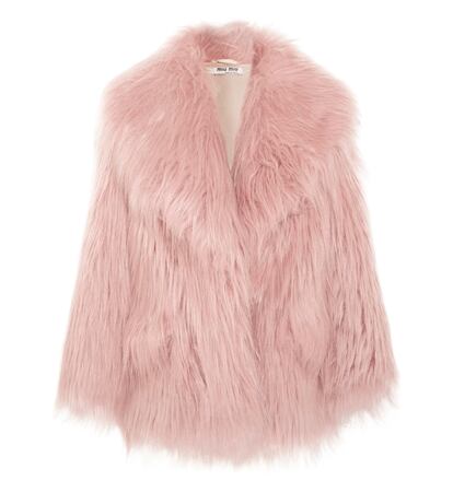 Chaquetón de Miu Miu en color rosa empolvado (1.650 euros)