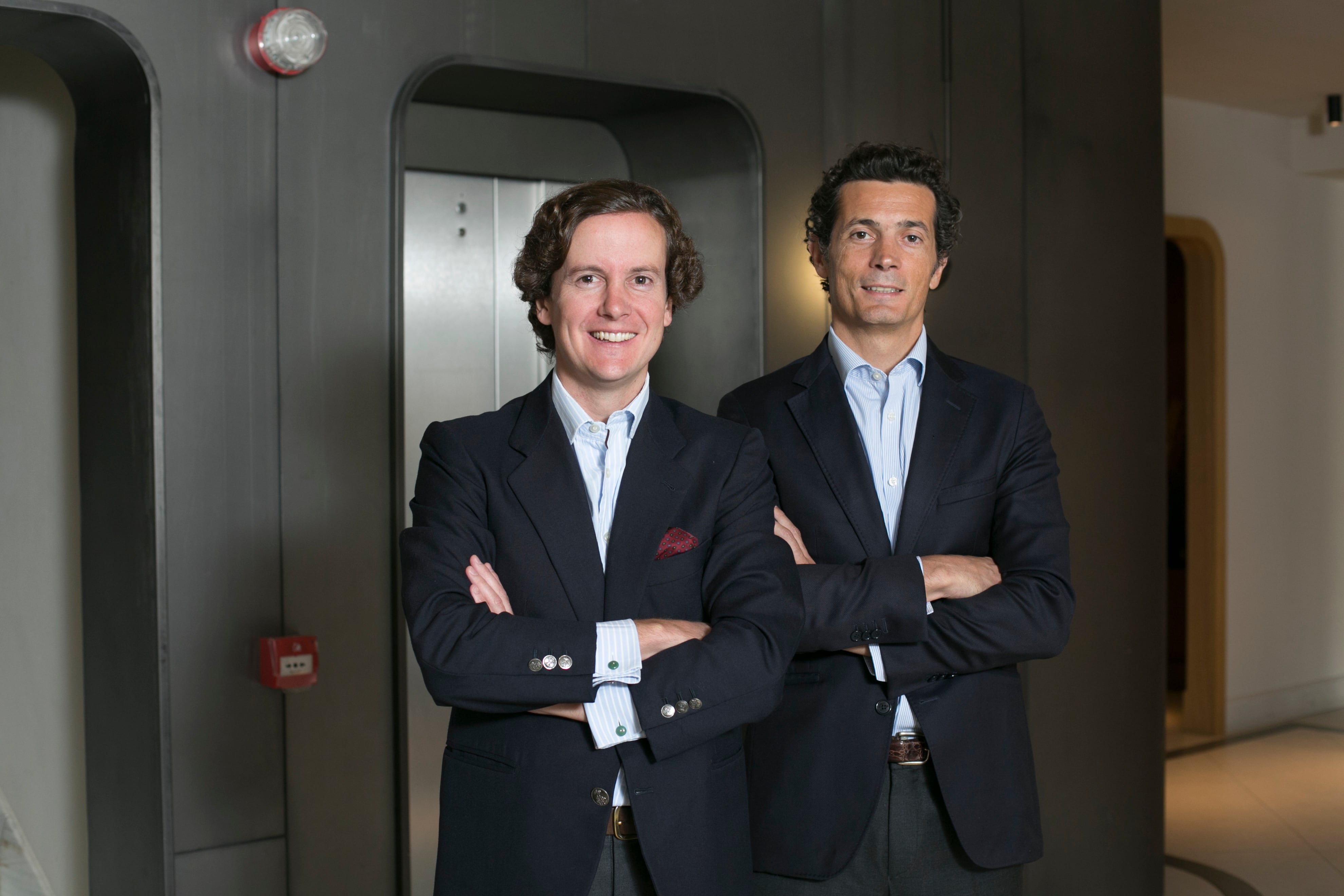 Los fundadores de Nartex, Íñigo Gasset y Tomás Maraver.