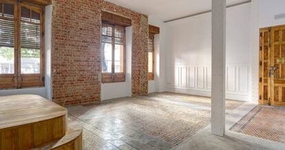 Espacio Muelle 36, una antigua fundición en Madrid, se alquila por horas para distintas actividades, como bodas poco convencionales.