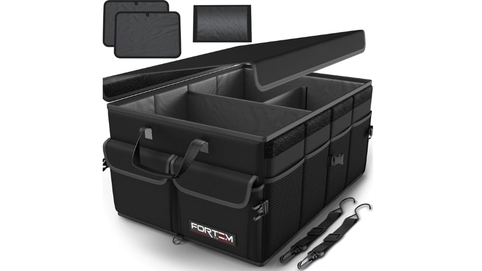 Organizador para el maletero del coche.