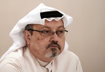 El periodista Jamal Khashoggi en una imagen de 2014 tomada en Manama, Baréin.