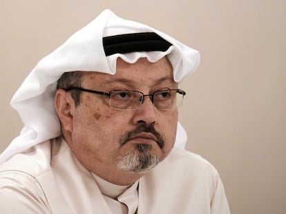 El periodista Jamal Khashoggi en una imagen de 2014 tomada en Manama, Baréin.