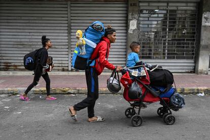 familia venezolana busca llegar a Estados Unidos