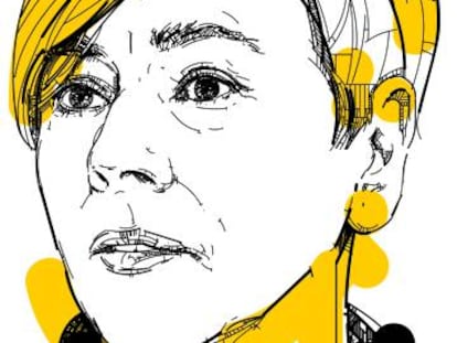 La artista Alicia Martín.