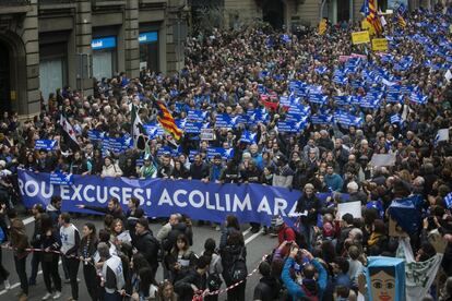 El lema de la manifestaci no admet excuses.