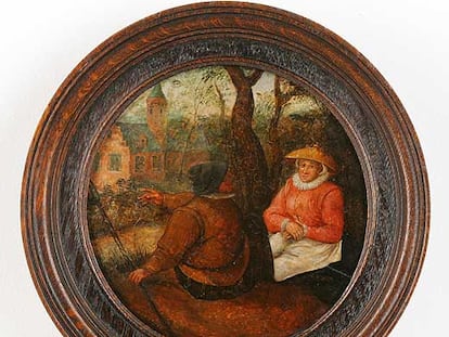 El cuadro de Pieter Brueghel el Joven descubierto en Holanda.