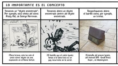 Trampantojo: Lo importante es el concepto