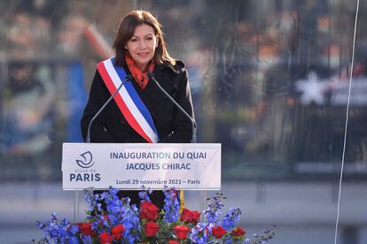 La alcaldesa de París, Anne Hidalgo