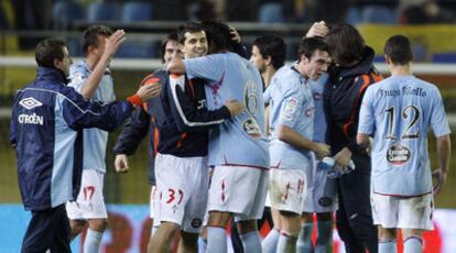 El conjunto de Eusebio Sacristán celebra el pase a cuartos de final de la Copa del Rey