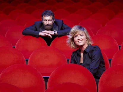 Antonio Banderas y María Casado.