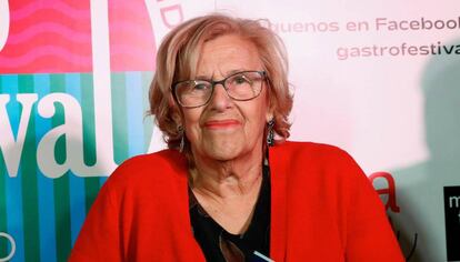 La alcaldesa de Madrid, Manuela Carmena