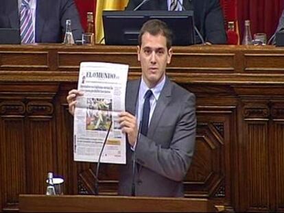 Albert Rivera: "Voy a votar para que el president pueda seguir yendo a los toros"