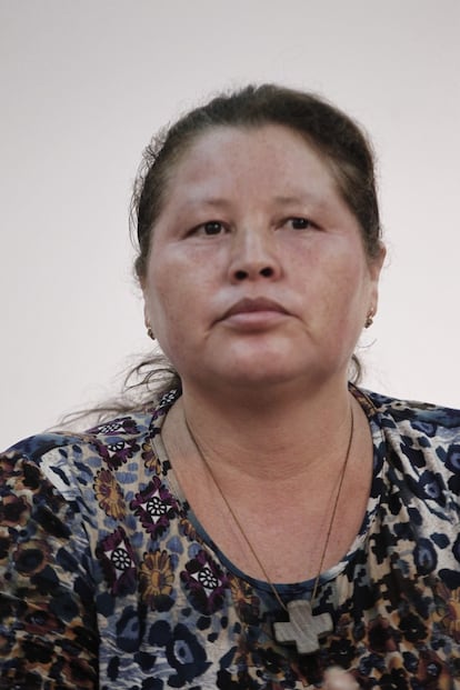 Norma Romero, coordinadora del grupo de mujeres voluntarias en apoyo a los migrantes 'Las Patronas'.