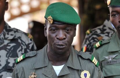 El jefe de la junta militar, Amadou Sanogo.