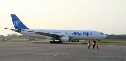En la imagen, un avión Airbus 330-200 de Air Europa. 