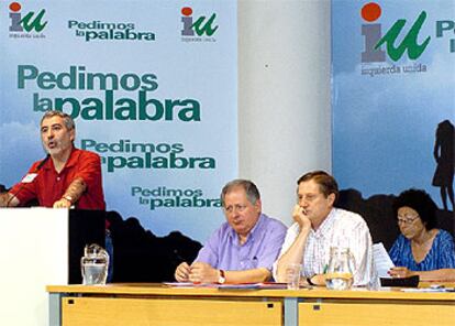 El coordinador general de la coalición interviene en el Consejo Político.