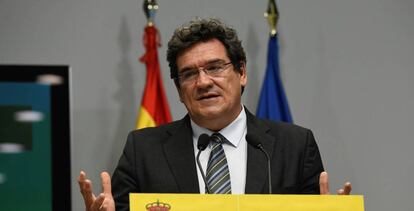 El ministro de Inclusión, Seguridad Social y Migraciones, José Luis Escrivá.