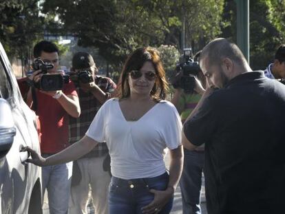 Sonia Cruz fue capturada este domingo al sur de la capital guatemalteca