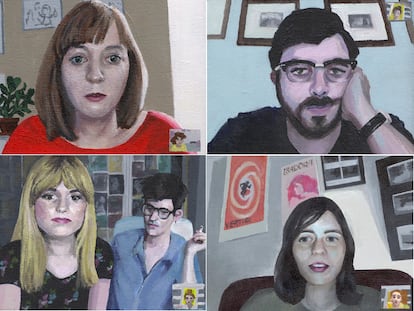 Elisa Pérez, la artista que te retrata por Skype