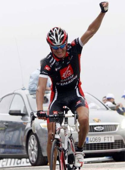 Vladimir Efimkin celebra su triunfo en Lagos de Covadonga