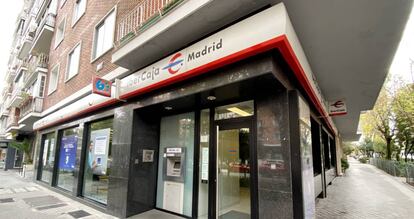 Imgaen de una oficina de Ibercaja.