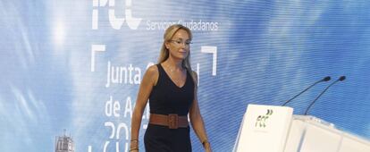 Esther Alcocer, presidenta del consejo de administración de FCC