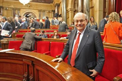 El consejero de Economía, Andreu Mas-Colell.
