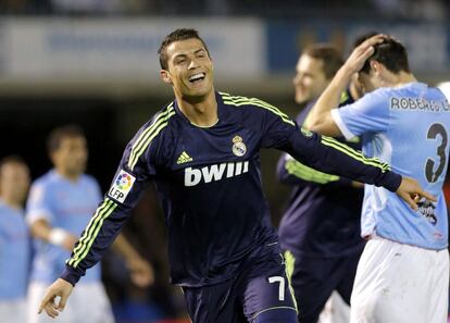 Ronaldo celebra el primero de su cuenta.