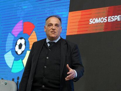 Tebas, durante un acto en M&eacute;xico. 
 
 