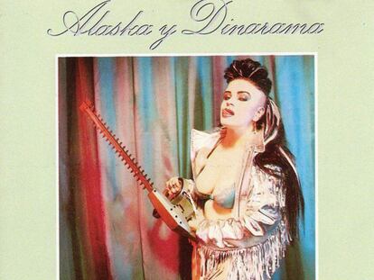 Portada de <i>No es Pecado</i> (1986), de Alaska y Dinarama.