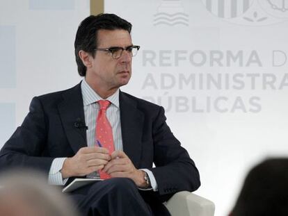 El ministro de Industria, Energ&iacute;a y Turismo, Jos&eacute; Manuel Soria