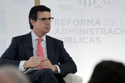 El ministro de Industria, Energ&iacute;a y Turismo, Jos&eacute; Manuel Soria