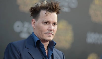 El actor Johnny Depp.