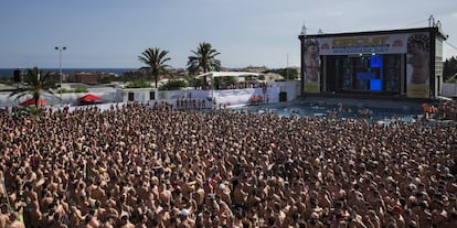 14/08/2018 - Barcelona - Festival Circuit 2018. Festa al parc aquàtic a Isla Fantasía de Premià de Mar.