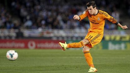 Un disparo de Bale en Anoeta.