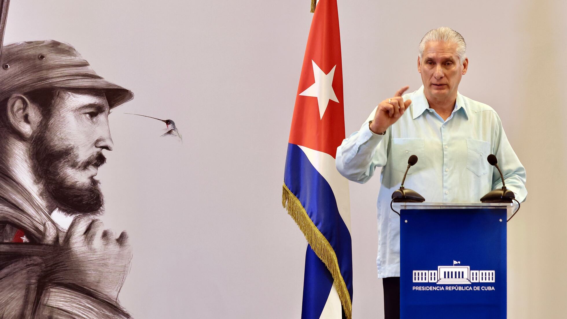 Díaz-Canel confirma buscar «canales de diálogo» con EE UU tras tres meses de escasez de combustible