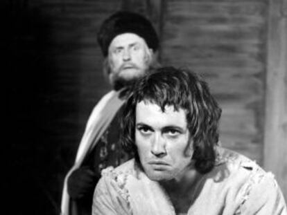 Jon Finch, en la película Macbeth de Roman Polanski (1971).