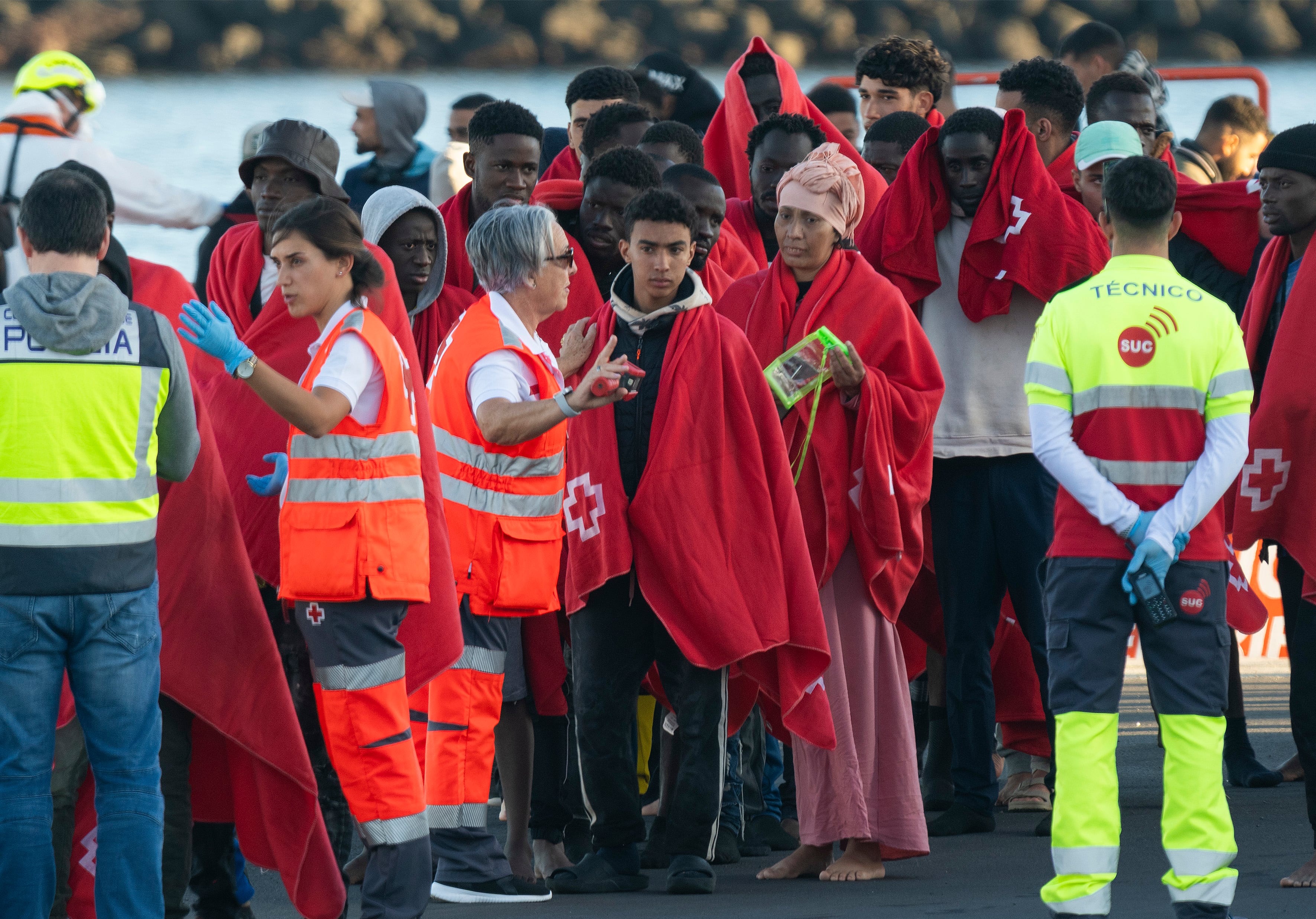 Las llegadas irregulares de migrantes en la UE cayeron un 39% en 2024