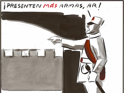 El Roto: presenten más armas