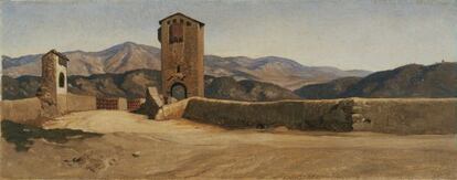 'Letto del torrente Mugnone, vicino a Firenze' (1864), óleo de Elihu Vedder.
