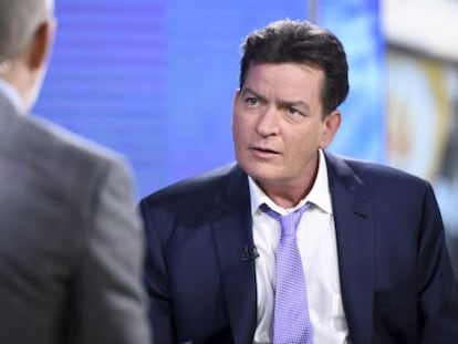 Charlie Sheen el pasado noviembre en el programa televisivo 'Today'.