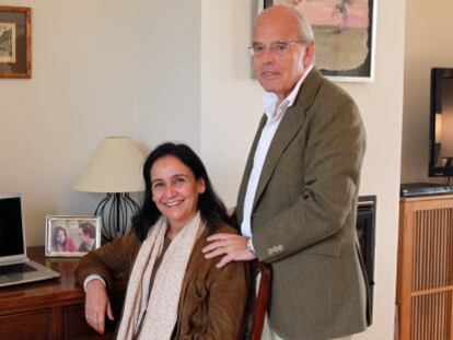 Los empresarios Javier Alonso y Mar&iacute;a de Yerro.