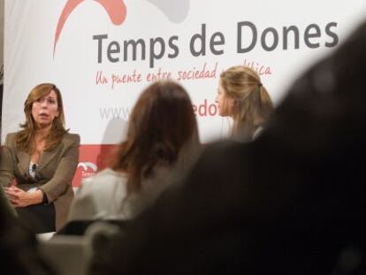 La presidenta del PP catal&aacute;n, Alicia S&aacute;nchez-Camacho, en un acto en Barcelona.