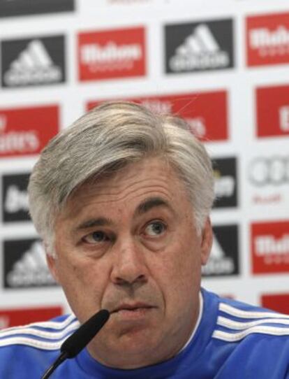 Carlo Ancelotti, técnico del Real Madrid.