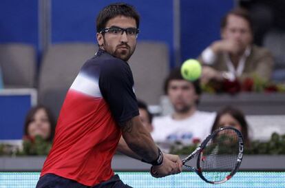 Tipsarevic, en el partido ante Djokovic