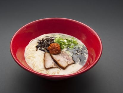 El 'ramen' de Ippudo, el favorito de Paco Roncero.