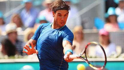 Rafael Nadal durante el encuentro.