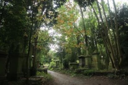 Cementerio de Highgate, en Londres.