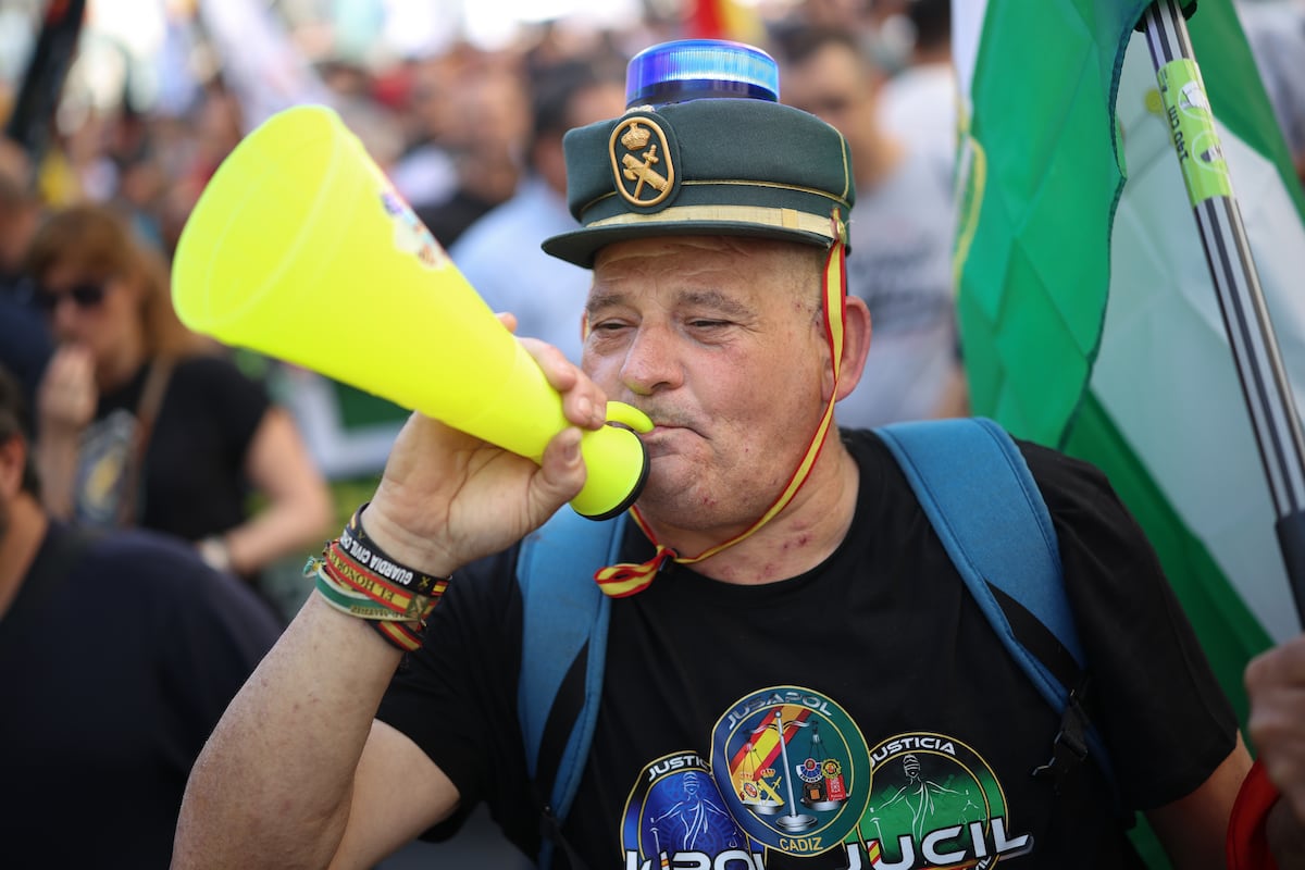 La última manifestación contra Marlaska revela el agotamiento de las protestas policiales