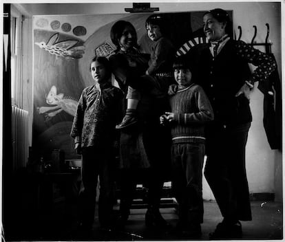 Foto promocional del álbum 'En familia'.